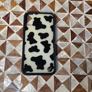 wildflower Moo Moo case for iPhone 10
